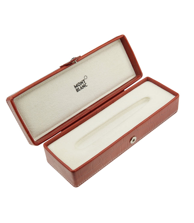 Montblanc Meisterstück Artisan 1er Lederetui Rot
