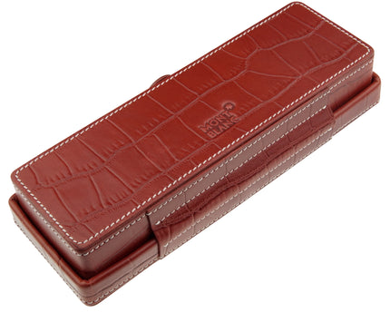 Montblanc Meisterstück Artisan 1er Lederetui Rot - meisterstück-shop.de