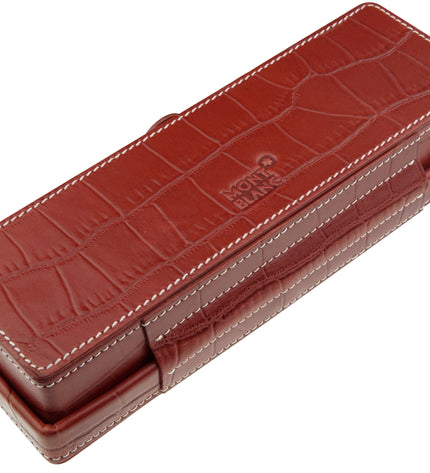 Montblanc Meisterstück Artisan 1er Lederetui Rot