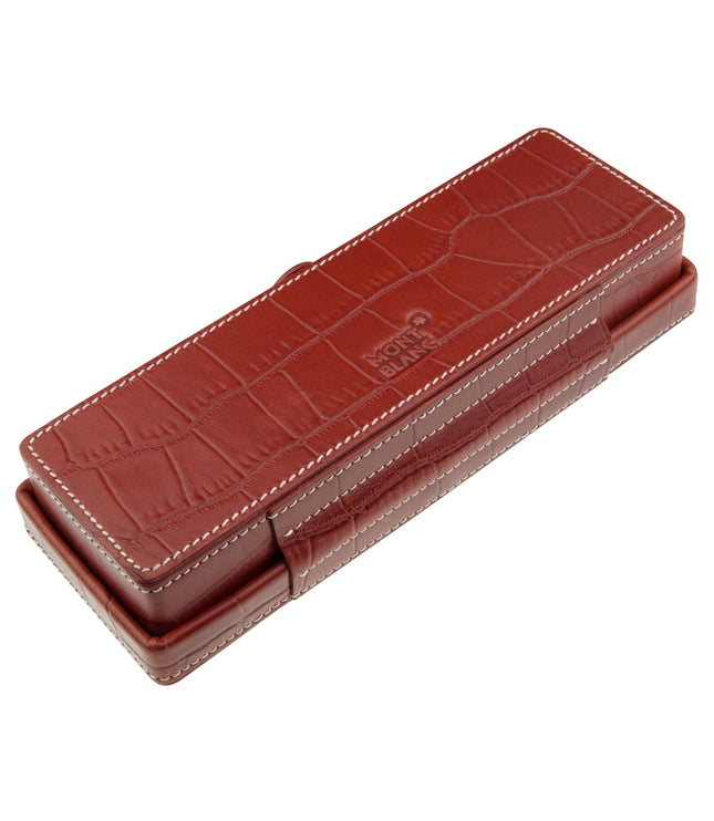 Montblanc Meisterstück Artisan 1er Lederetui Rot