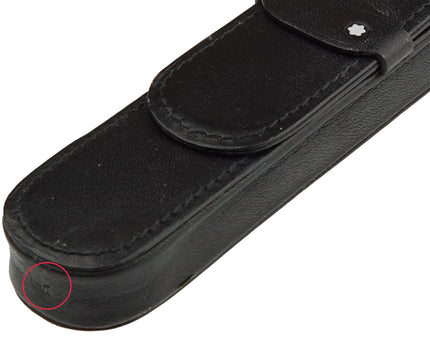 Montblanc 1er Lederetui Schwarz