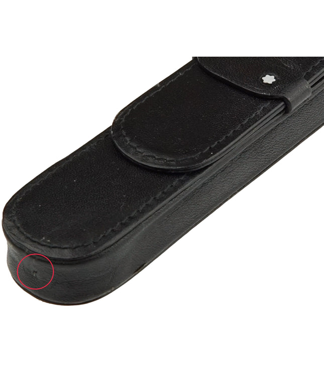 Montblanc 1er Lederetui Schwarz