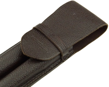 Montblanc Vintage 2er Lederetui Braun