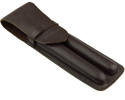 Montblanc Vintage 2er Lederetui Braun