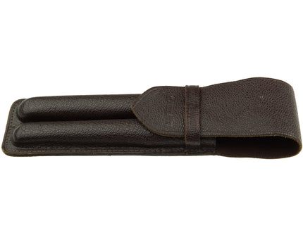 Montblanc Vintage 2er Lederetui Braun