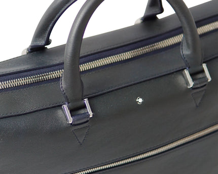 Montblanc Meisterstück Sfumato Dokumententasche Navy Blau