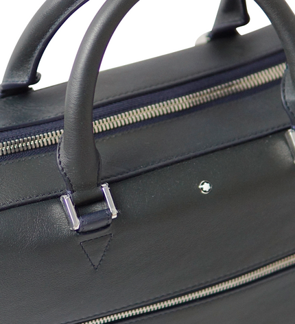 Montblanc Meisterstück Sfumato Dokumententasche Navy Blau
