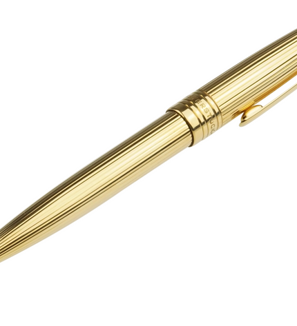 Montblanc Meisterstück Solitaire 750er Solid Gold Kugelschreiber No.164 Classique