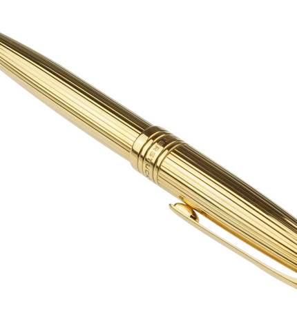 Montblanc Meisterstück Solitaire 750er Solid Gold Kugelschreiber No.164 Classique