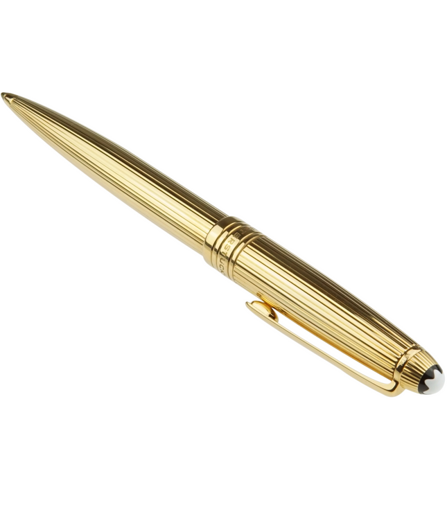 Montblanc Meisterstück Solitaire 750er Solid Gold Kugelschreiber No.164 Classique