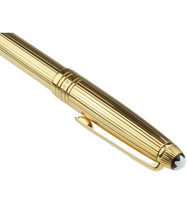 Montblanc Meisterstück Solitaire 750er Solid Gold Kugelschreiber No.164 Classique