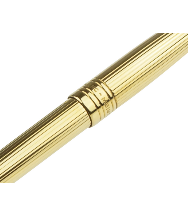 Montblanc Meisterstück Solitaire 750er Solid Gold Kugelschreiber No.164 Classique