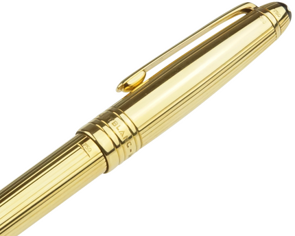 Montblanc Meisterstück Solitaire 750er Solid Gold Kugelschreiber No.164 Classique - meisterstück-shop.de