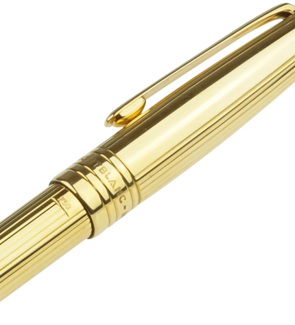 Montblanc Meisterstück Solitaire 750er Solid Gold Kugelschreiber No.164 Classique
