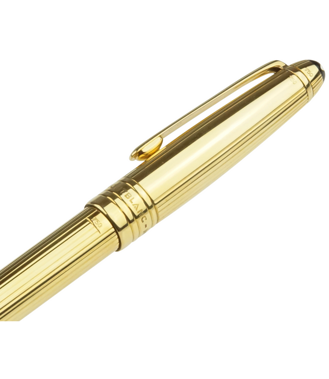 Montblanc Meisterstück Solitaire 750er Solid Gold Kugelschreiber No.164 Classique