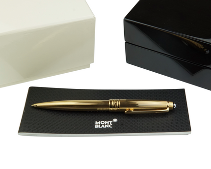 Montblanc Meisterstück Solitaire 750er Solid Gold Kugelschreiber No.164 Classique - meisterstück-shop.de