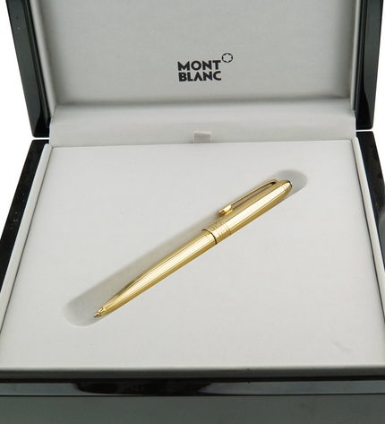 Montblanc Meisterstück Solitaire 750er Solid Gold Kugelschreiber No.164 Classique