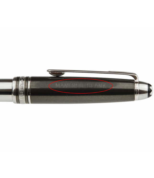 Montblanc Meisterstück Solitaire Doué Hematite Kugelschreiber No.164 Classique