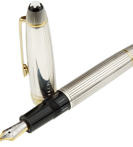 Montblanc Meisterstück Solitaire 925er Sterling Silber Füller No.146 LeGrand