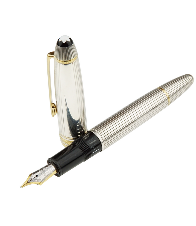 Montblanc Meisterstück Solitaire 925er Sterling Silber Füller No.146 LeGrand