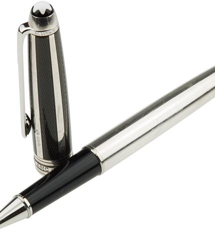 Montblanc Meisterstück Solitaire Silver Fibre Rollerball No.163 Classique