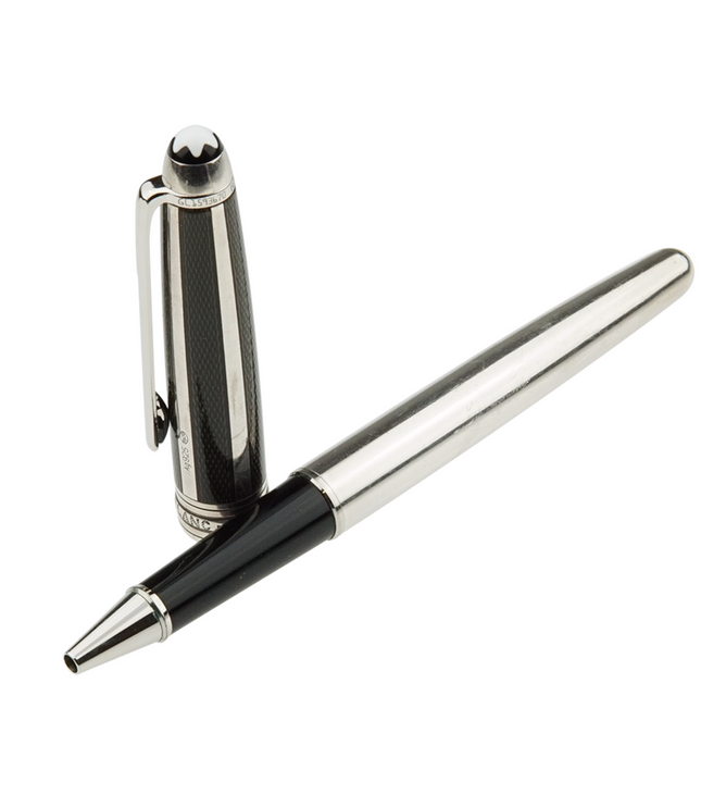 Montblanc Meisterstück Solitaire Silver Fibre Rollerball No.163 Classique