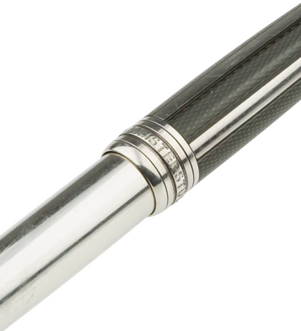 Montblanc Meisterstück Solitaire Silver Fibre Rollerball No.163 Classique