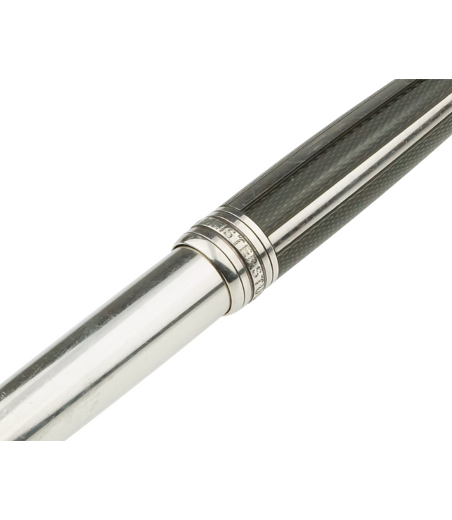 Montblanc Meisterstück Solitaire Silver Fibre Rollerball No.163 Classique
