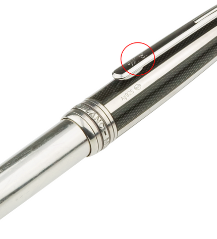 Montblanc Meisterstück Solitaire Silver Fibre Rollerball No.163 Classique