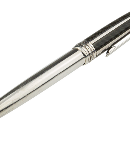 Montblanc Meisterstück Solitaire Silver Fibre Rollerball No.163 Classique