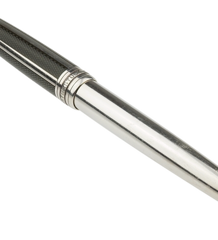 Montblanc Meisterstück Solitaire Silver Fibre Rollerball No.163 Classique