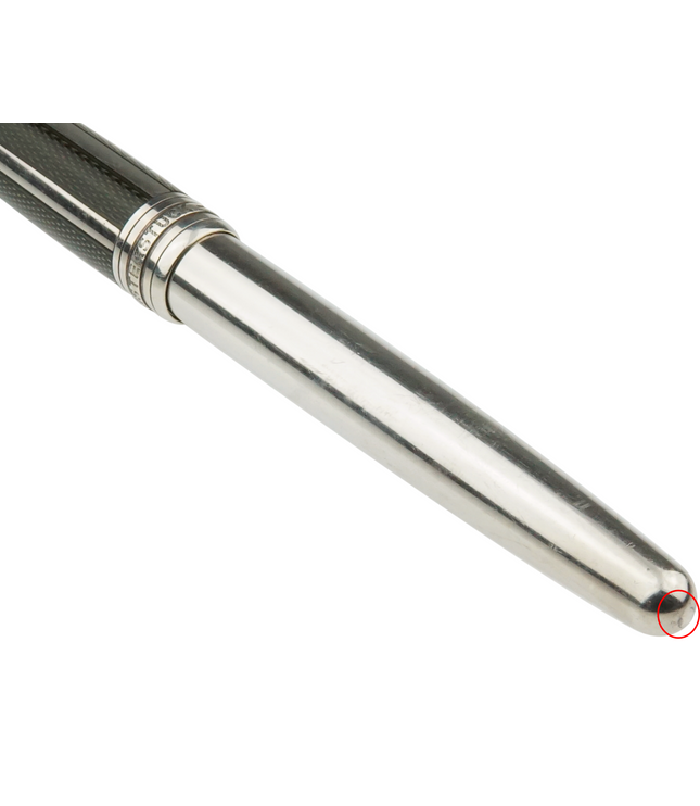 Montblanc Meisterstück Solitaire Silver Fibre Rollerball No.163 Classique