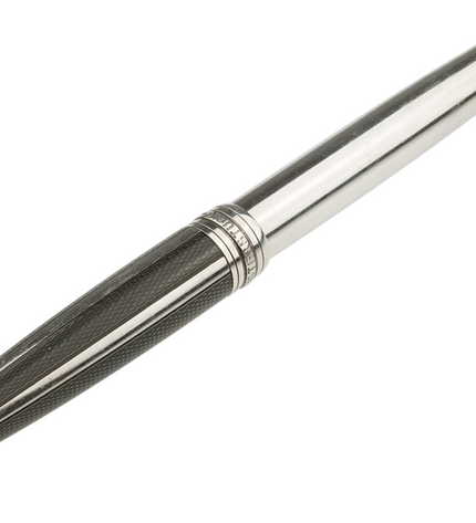Montblanc Meisterstück Solitaire Silver Fibre Rollerball No.163 Classique