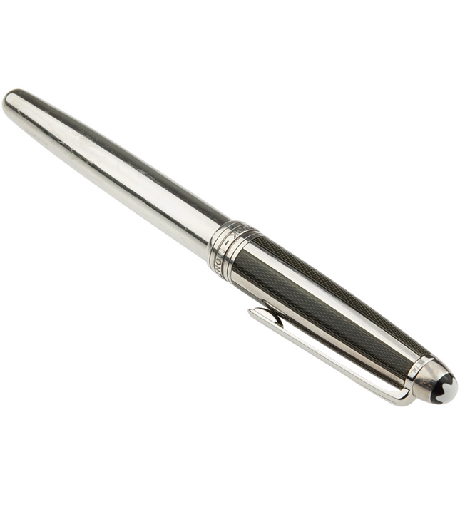 Montblanc Meisterstück Solitaire Silver Fibre Rollerball No.163 Classique