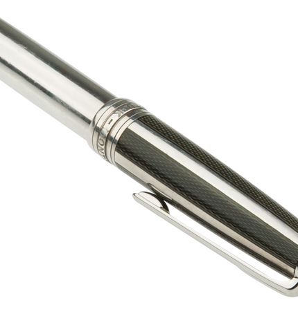 Montblanc Meisterstück Solitaire Silver Fibre Rollerball No.163 Classique
