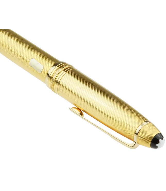 Montblanc Meisterstück Solitaire Gold Plated Füller No.146 LeGrand