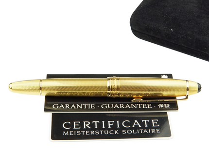 Montblanc Meisterstück Solitaire Gold Plated Füller No.146 LeGrand - meisterstück-shop.de