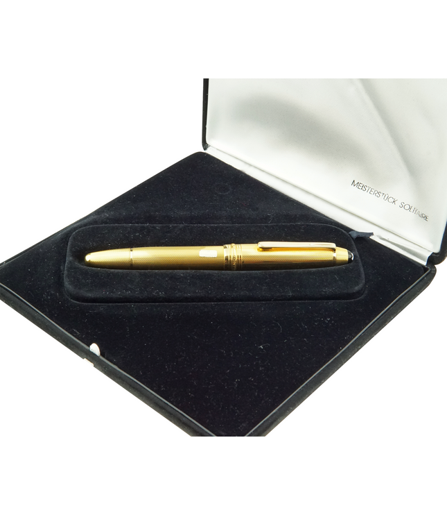 Montblanc Meisterstück Solitaire Gold Plated Füller No.146 LeGrand