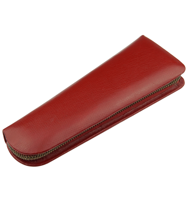 Montblanc Vintage 2er Lederetui Rot