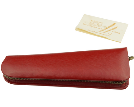 Montblanc Vintage 2er Lederetui Rot - meisterstück-shop.de