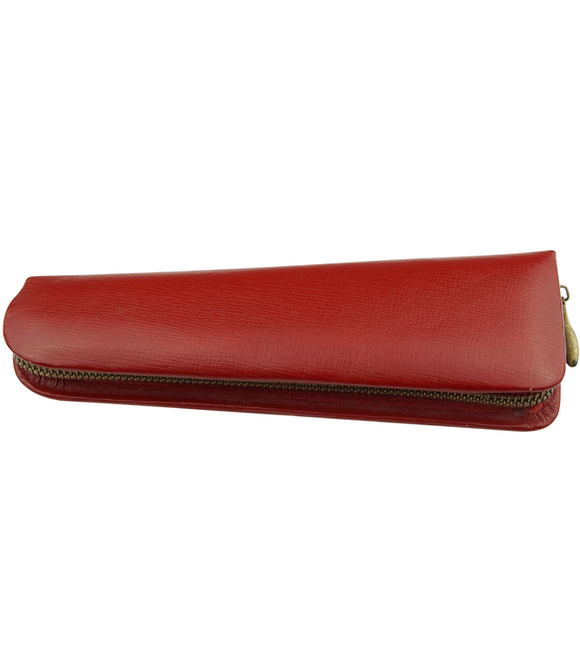 Montblanc Vintage 2er Lederetui Rot