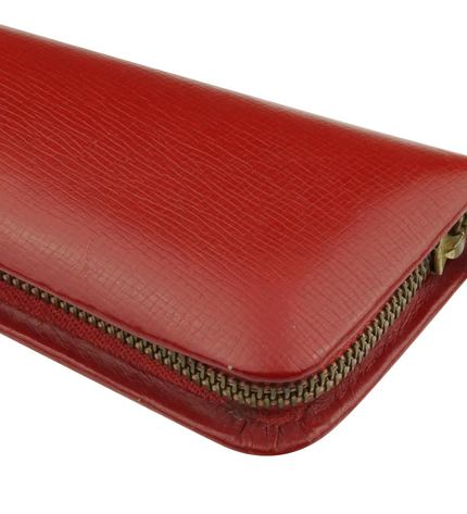 Montblanc Vintage 2er Lederetui Rot