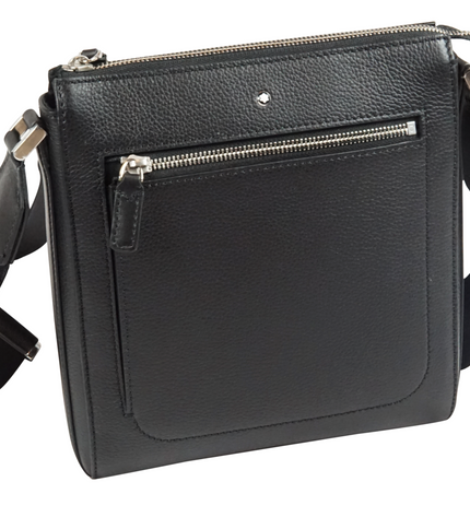 Montblanc Meisterstück Soft Grain Envelope Bag Small Schwarz