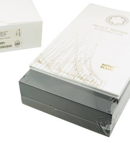 Montblanc Patron of Art 2014 Henry E. Steinway 4810 Edition Füller - Sealed