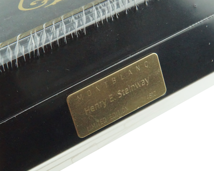 Montblanc Patron of Art 2014 Henry E. Steinway 4810 Edition Füller - Sealed - meisterstück-shop.de