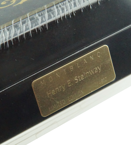 Montblanc Patron of Art 2014 Henry E. Steinway 4810 Edition Füller - Sealed