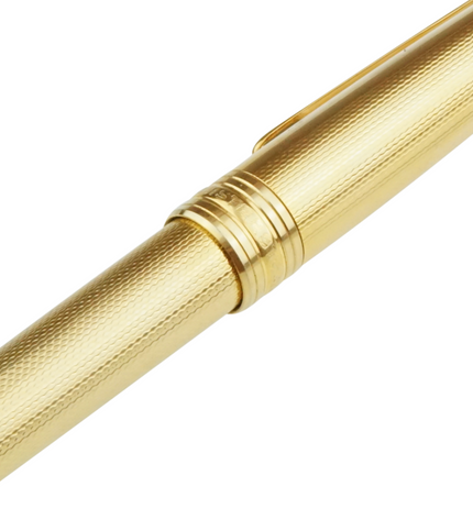 Montblanc Meisterstück Solitaire Gold Plated Kugelschreiber No.164 Classique