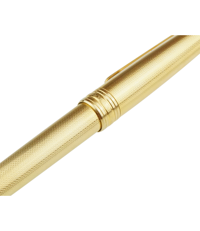 Montblanc Meisterstück Solitaire Gold Plated Kugelschreiber No.164 Classique
