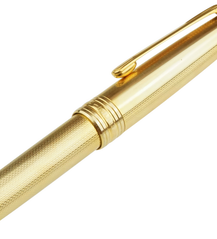 Montblanc Meisterstück Solitaire Gold Plated Kugelschreiber No.164 Classique