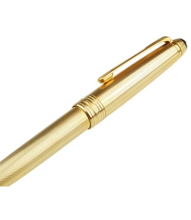 Montblanc Meisterstück Solitaire Gold Plated Kugelschreiber No.164 Classique